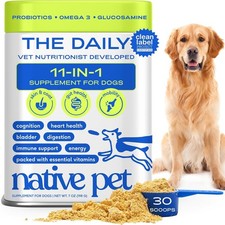11 in 1 Vitamin Powder for Dogs Supports Healthy Gut, Mobility  Overall Health