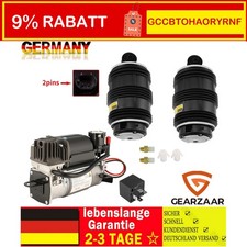 Luftfederung Kompressor + Paar Hinten Luftfedern f&uuml;r Mercedes E-Klasse W211 S211