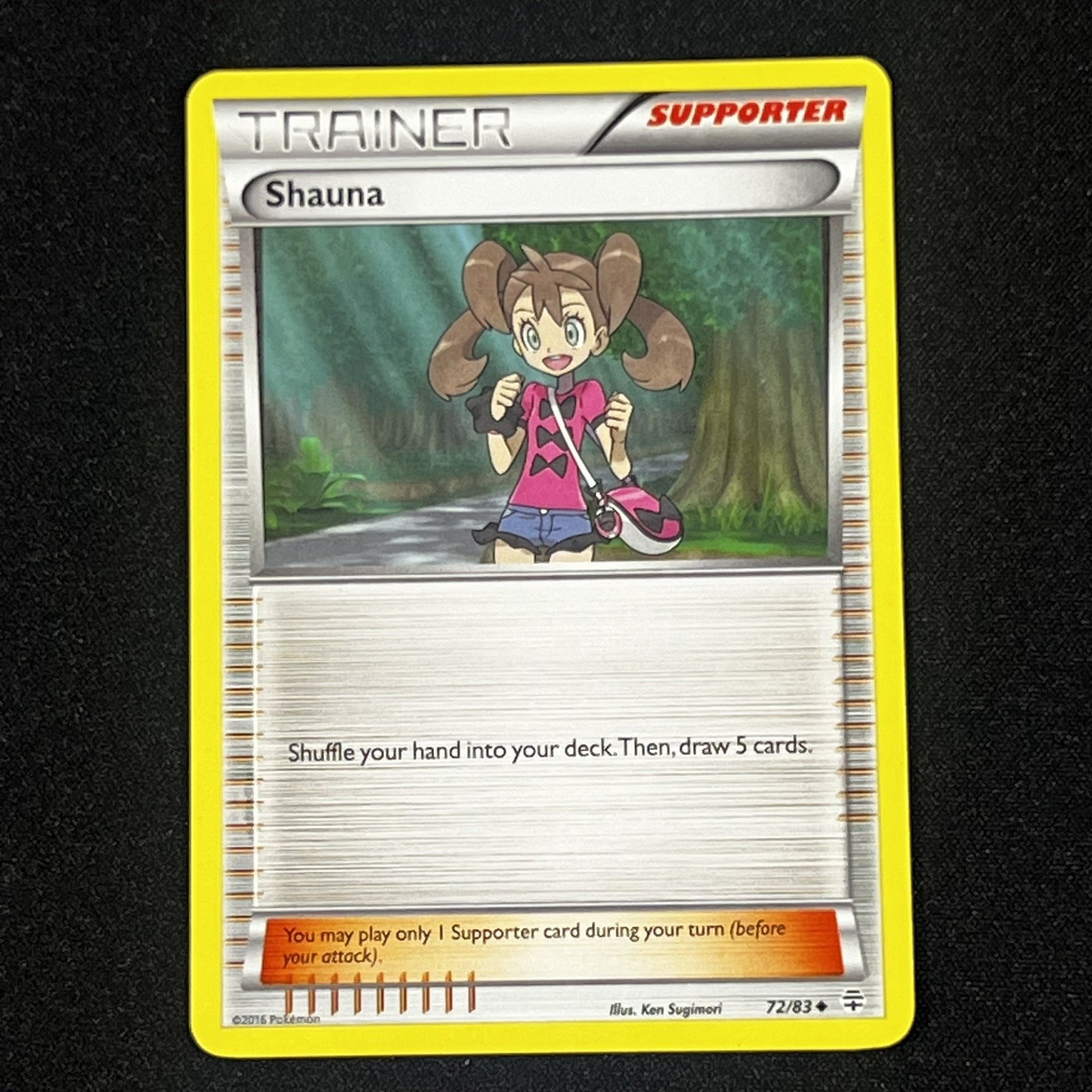 Shauna 72/83 Uncommon Generations Pokemon LP TCG Trainer Trading Card Game