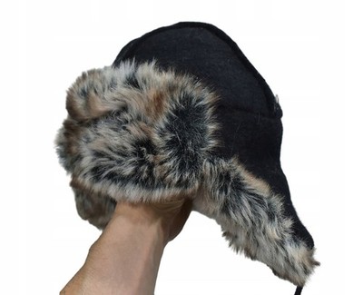 66 NORTH Kaldi Arctic Wollmütze mit Kunstfellfutter 55-58 cm