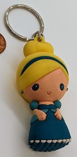 Disney CINDERELLA.princess.mystery pack keychain.clip.figure.3D Rubber.