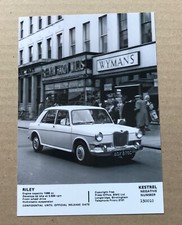 BMC Riley Kestrel 1100 Press Photograph