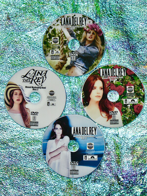 LANA DEL REY Visual Reel 4 DVD Set 69 Music Videos 2010-2021 Chemtrails Over The