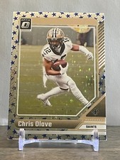 2024 Panini Donruss Optic Chris Olave Stars Prizm #141 New Orleans Saints
