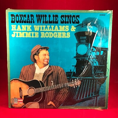 Boxcar Willie Sings Hank Williams & Jimmy Rodgers 1979 UK Vinyl  LP record