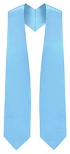 Light Blue Traditional Choir Stole