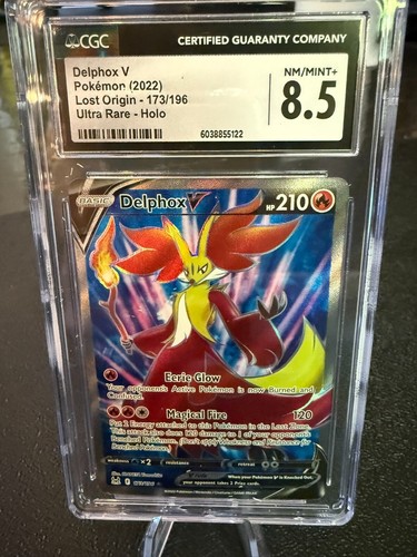 Delphox V graded CGC 8.5 for sale on eBay