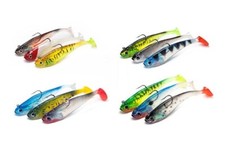 Drennan E-Sox Jell-Ignite Soft Shads Lure Pike Predator Fishing plastic baits