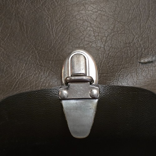 Vintage Samsonite Brown Leather Bi-Fold Hanging Garment Travel Bag Luggage - Picture 11 of 18