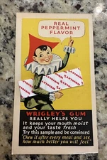 1933 Chicago Worlds Fair Wrigley’s Gum Freebie With Fair Map Great Condition