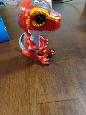 Untamed T-Rex Fingerling Ripsaw Red - Interactive Collectible Dinosaur