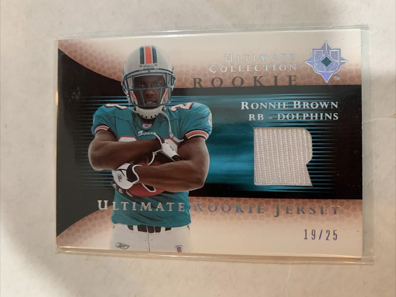 Ronnie Brown Ultimate Collection Ultimate Rookie Jersey #RJRO Platinum