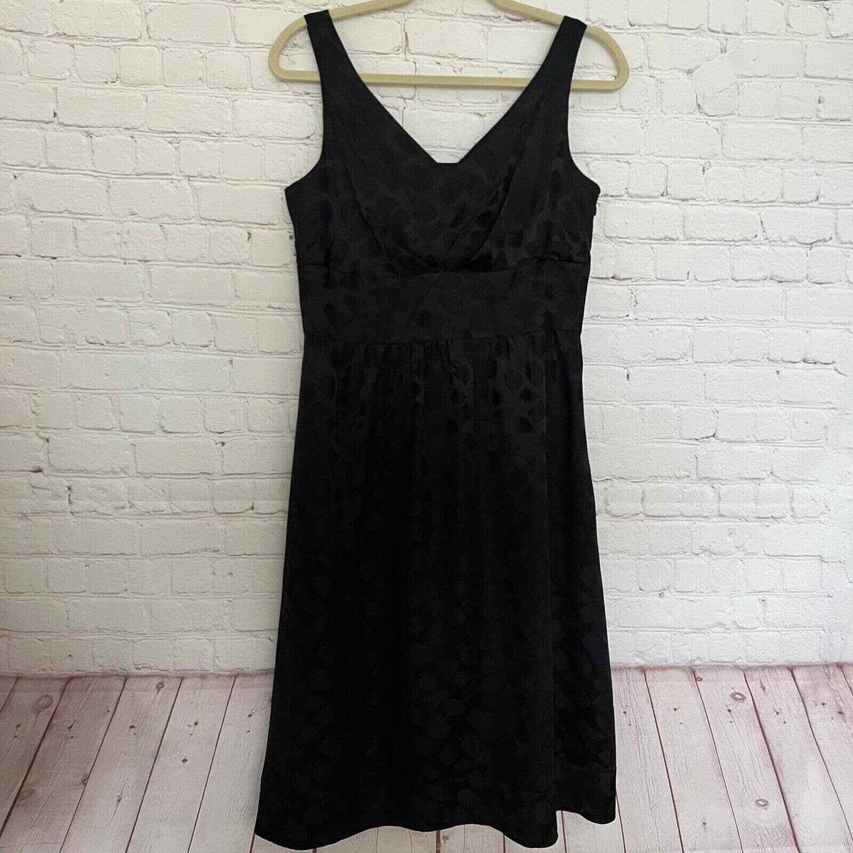 white house black market little black dress Sleeveless Bateau-Neck Sheath Dress