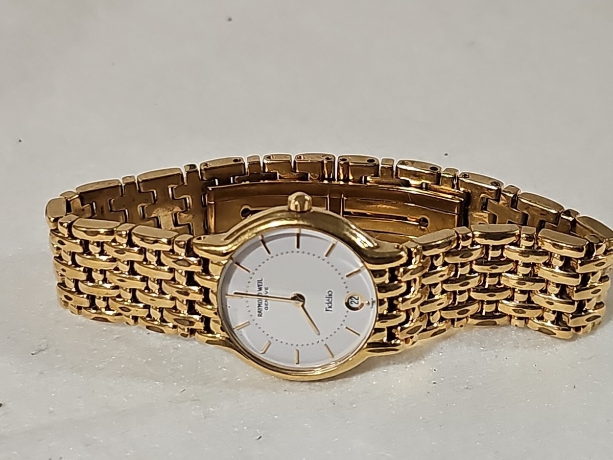 Raymond Weil Geneve Fidelio Watch 18K Gold Plated | eBay Raymond Weil Geneve Fidelio Watch 18K Gold Plated | eBay
