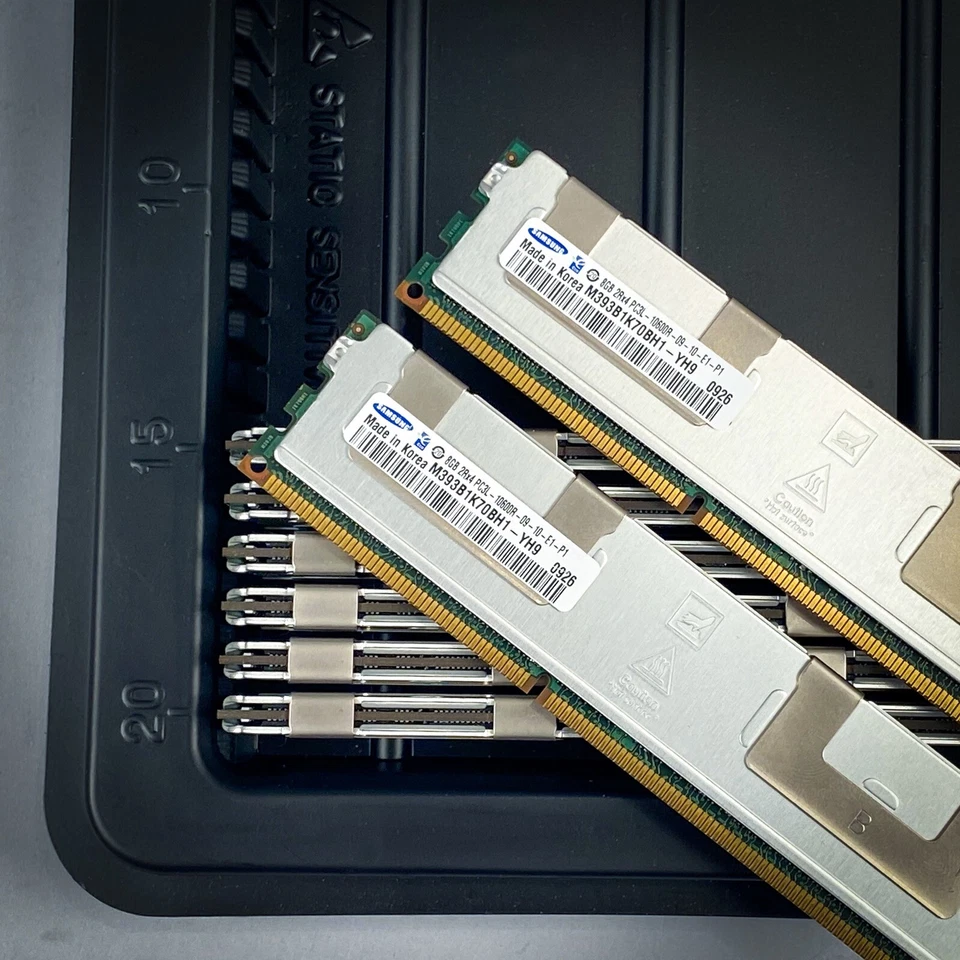 RAM SAMSUNG Modules 2x 8GB PC3L-10600R 1333MHz DDR3 ECC SDRAM 240-pin Mac Pro - Image 2 of 3