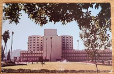 Loma Linda University Hospital California CA Postcard PC 1971 Columbia