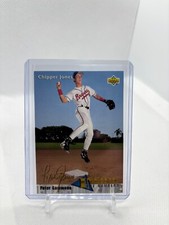 1993 Upper Deck Chipper Jones Braves - Peter Gammons Inside the Numbers #459 