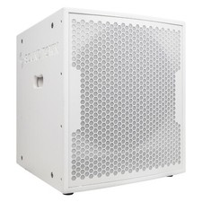 Sound Town 18" Powered Subwoofer 2000W 2 Outputs Plywood White CARPO-18SWPW 