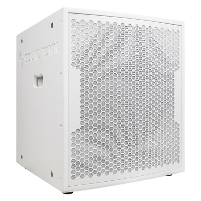 Sound Town 18'' Powered Subwoofer 2000W 2 Outputs Plywood White (CARPO-18SWPW)