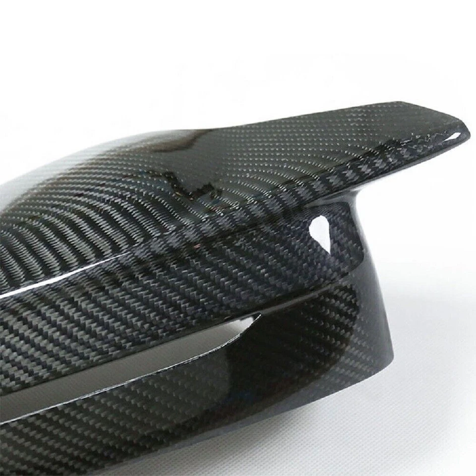 Tapas de cubierta de espejo retrovisor lateral de fibra de carbono seca para BMW M3 G80 M4 G82 G83 Foto 2 de 4