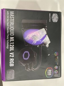 CoolerMaster MasterLiquid ML240L V2 RGB w/ 3rd Gen Dual Chamber Pump Technology