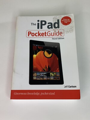 The iPad Pocket Guide Third Edition 2012 Jeff Carlson Pocket Size Paperback Book