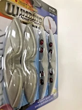 4x Korea Made SILVER Reflator Car Door Guard Anti-collision Protector Strip Edge