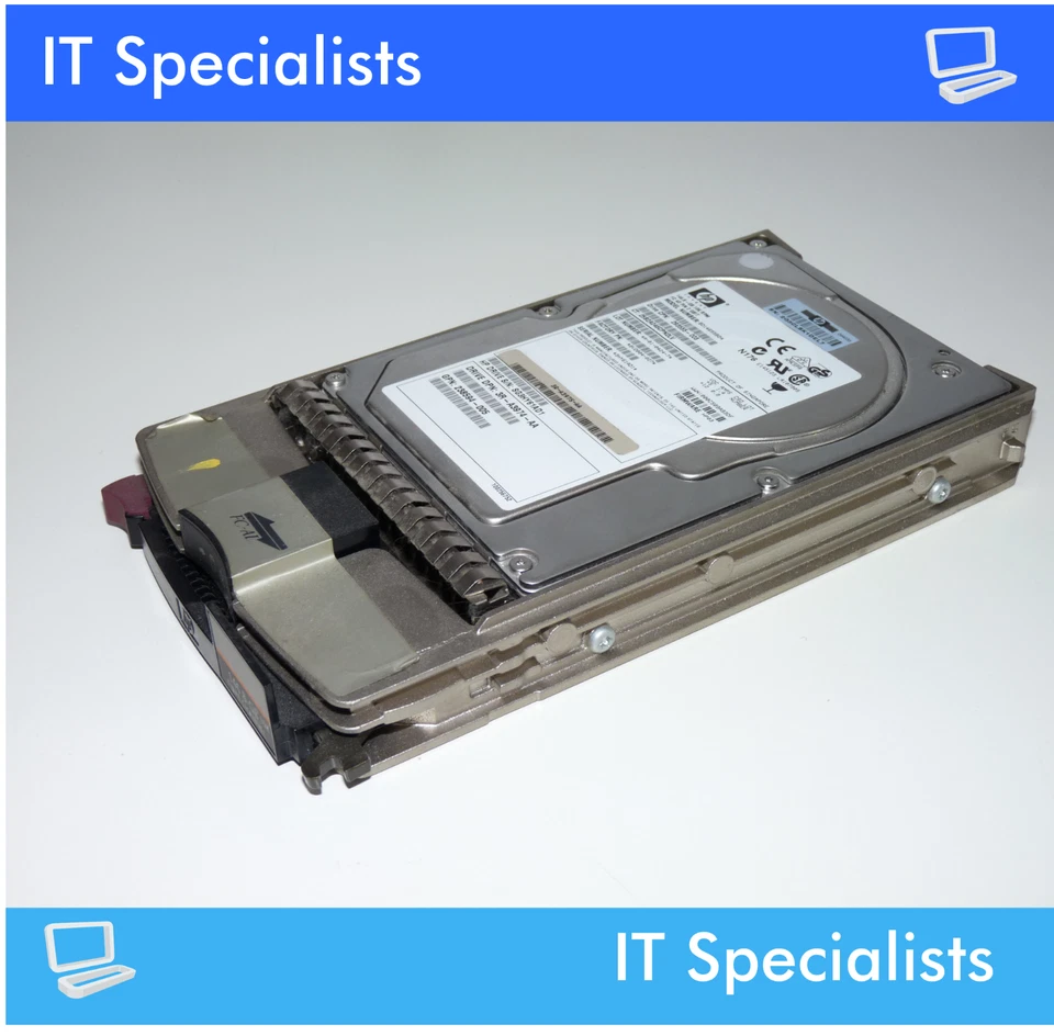 HP 146.8GB 10K RPM FC Fibre Channel Drive 146 GB, 293555-003,  359461-006 - Image 4 of 4