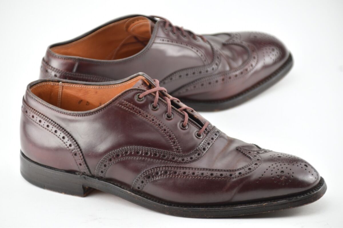 ALDEN x BROOKS BROTHERS 8D #8 SHELL CORDOVAN WINGTIP OXFORD ALDEN x BROOKS BROTHERS 8D #8 SHELL CORDOVAN WINGTIP OXFORD