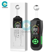 MT68 Pinless Moisture Meter Digital Damp Detector Soft/Hardwood Drywall Humidity