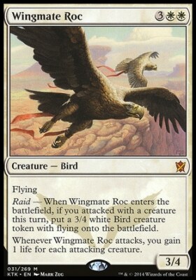 Magic the Gathering MTG Wingmate Roc (31) Khans of Tarkir   LP