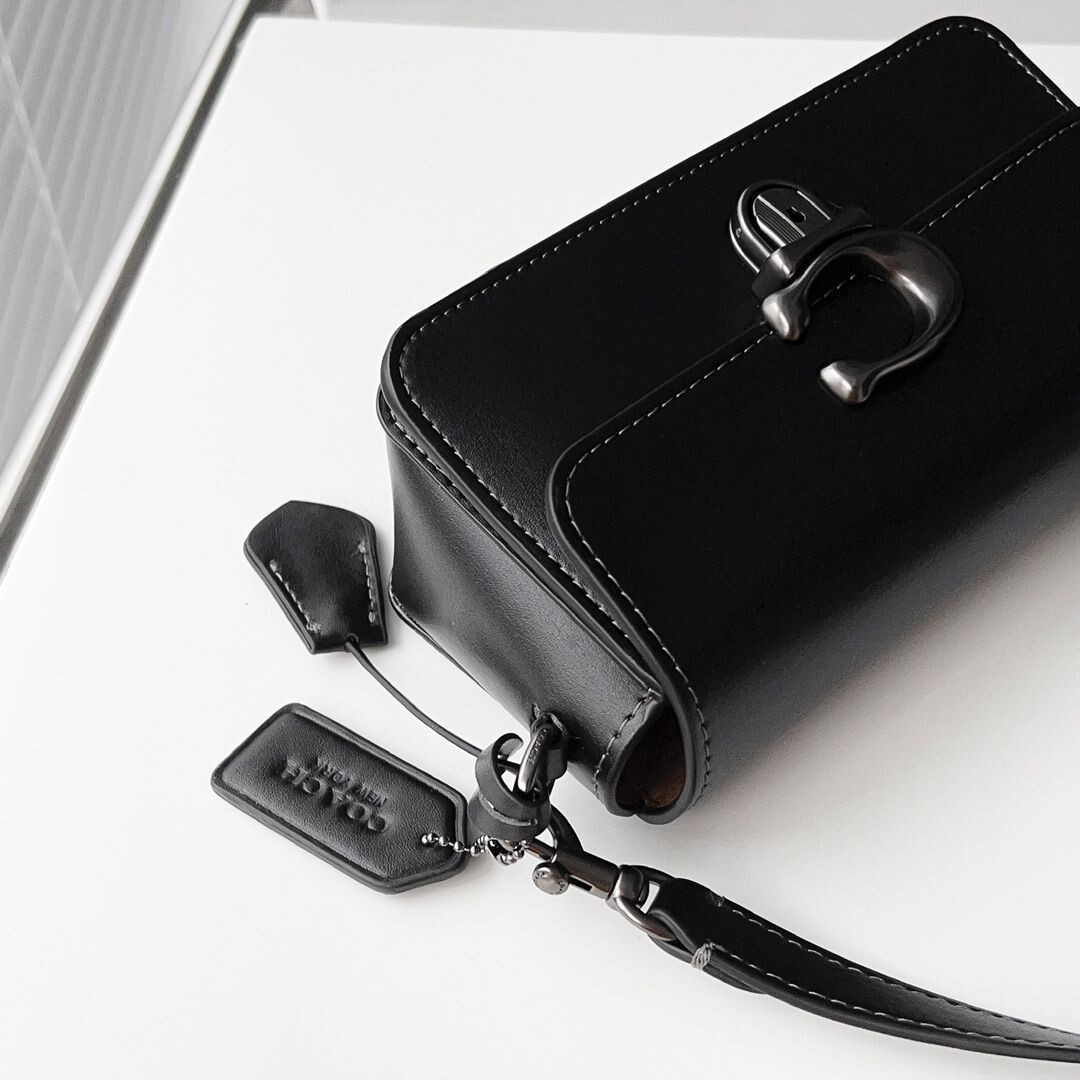 COACH コーチ ショルダーバッグ Studio Bag BLACK CE331 lussocitta-coach-CE331-V5BLK-