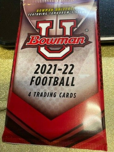 2021 / 22 BOWMAN U FOOTBALL 4 CARD PACK NEW | eBay