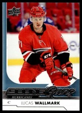 2017-18 Upper Deck Young Guns Lucas Wallmark Rookie Carolina Hurricanes #207