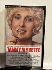 Tammy Wynette- Biggest Hits Cassette Tape 1982 Epic Records Country