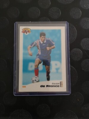 Carte Panini Zinedine Zidane - Équipe De France - Saison 1995 - #r16