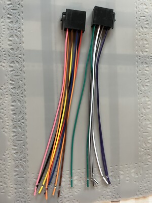 BELVA 7   2 Din Mechless Stereo Power & Wire Harness for BMV712,BMV62W,BMV734