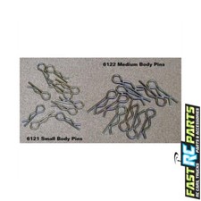 HPI Nitro Nitro RS4 belt  really old Body Pins Small Chrome 20 HPI6121