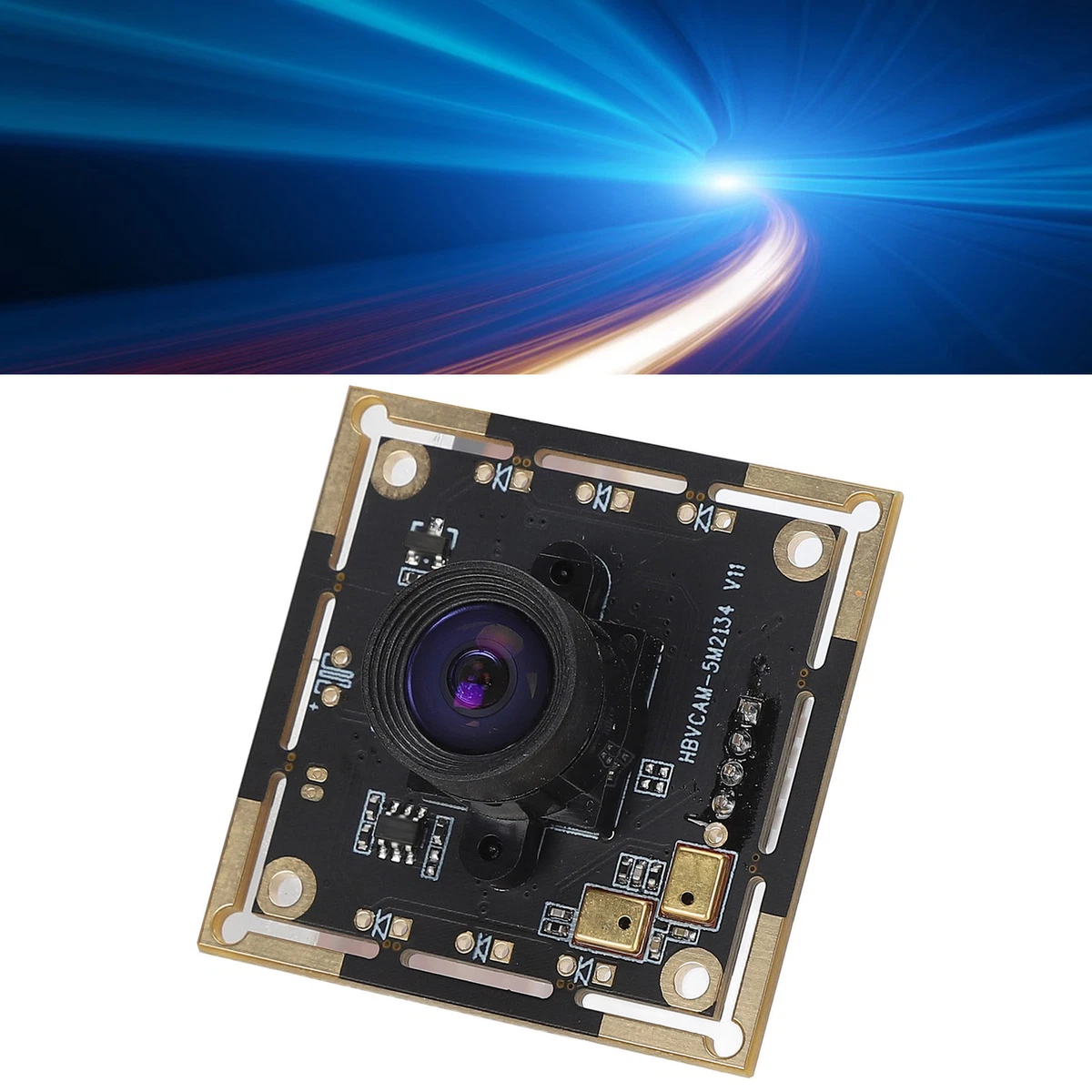 Camera Module 5MP 100° Wide Angle USB 2.0 Driver OV5693 Chip Board.