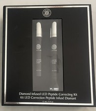 Forever Flawless Diamond Infused LED Peptide Correcting Kit 12 ml .4 oz NEW