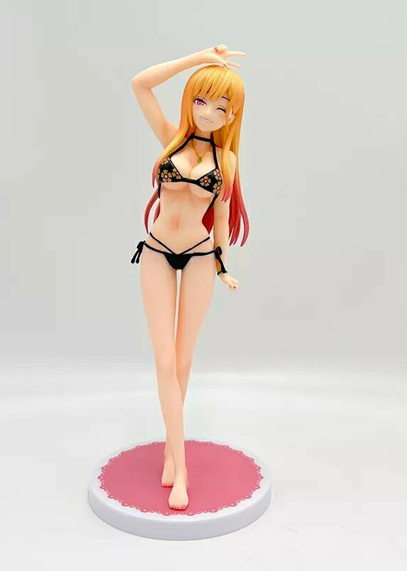 Figurine bikini hentai 23cm adulte avec habit a oter pour exposition vitrine manga