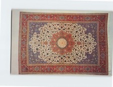Postcard Persian Ispahan Rug Harry S. Truman Library Independence Missouri USA
