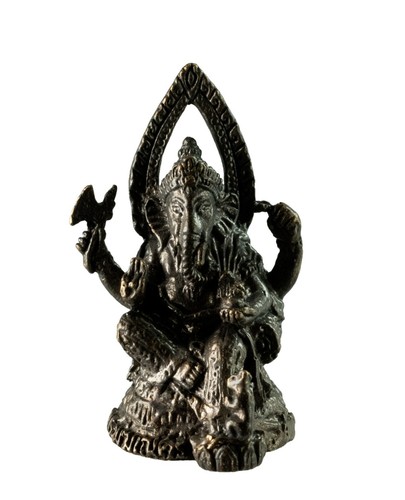 Statuette Ganesh - Figürchen Ganesha Dieu Elefant Amulett Thailand 2365