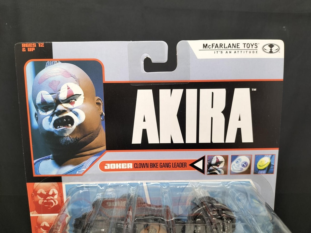 コミック・アニメ AKIRA McFARLANE TOYS JOKER AKIRA JOKER CLOWN GANG LEADER Action Figure Mcfarlane NIB