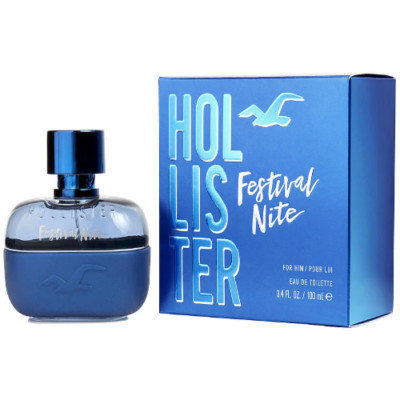 Hollister Festival Nite by Hollister 3.4 oz EDT Cologne for Men