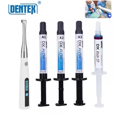 Dentex Dental Flowable Light Cure Composite Resin Medium Flow / 1S Curing Light