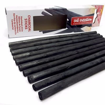 ROYAL TALENS Talens Charcoal Sticks - Drawing, Standalone Works or Painting - Pack of 10