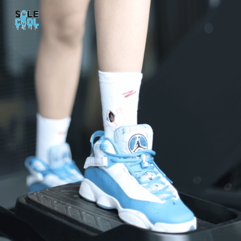 NIKE AIR JORDAN 6 RINGS (GS) WHITE-DUTCH BLUE Shoes DM8956-100 | eBay