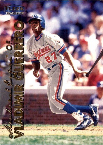 Vladimir Guerrero ⚾ Collection MLB AU CHOIX 1996 - 1999 EXPOSITIONS DE MONTRÉAL ⚾ SÉNATEUR - Photo 154 sur 203