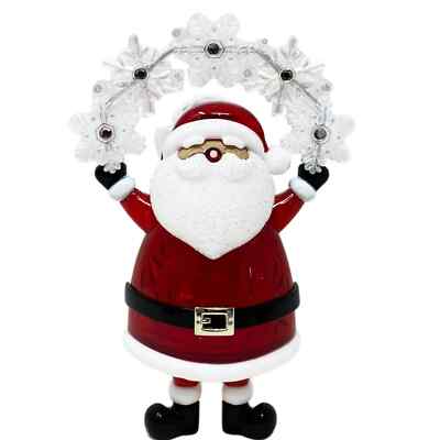 Bath & Body Works SANTA WITH SNOWFLAKES Wallflowers Plug & Nightlight / NEW